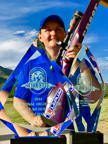 Cathy Winstead-Severin | 2018 NRA Silhouette High Power Hunting Rifle Champion