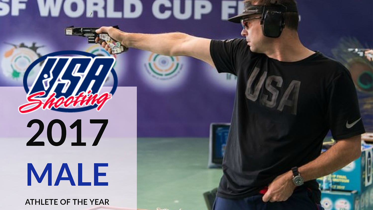 Keith Sanderson: 2017 USA Shooting Male Athlete of the Year